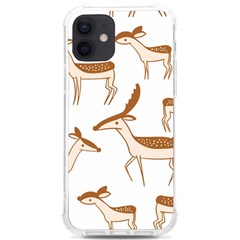 Seamless Deer Pattern Design Iphone 12/12 Pro Tpu Uv Print Case by Hannah976