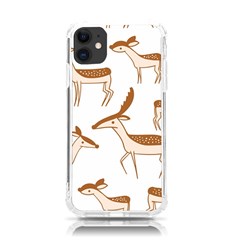 Seamless Deer Pattern Design Iphone 11 Tpu Uv Print Case by Hannah976