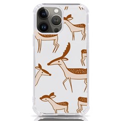 Seamless Deer Pattern Design Iphone 13 Pro Max Tpu Uv Print Case by Hannah976