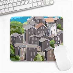 Village Place Portugal Landscape Large Mousepad by Hannah976