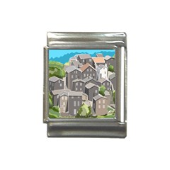 Village Place Portugal Landscape Italian Charm (13mm) by Hannah976