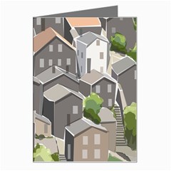 Village Place Portugal Landscape Greeting Card by Hannah976