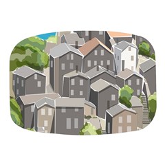 Village Place Portugal Landscape Mini Square Pill Box by Hannah976