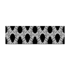 Pattern Beetle Insect Black Grey Sticker (bumper) by Hannah976