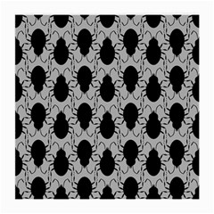 Pattern Beetle Insect Black Grey Medium Glasses Cloth by Hannah976