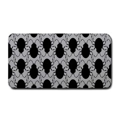 Pattern Beetle Insect Black Grey Medium Bar Mat by Hannah976