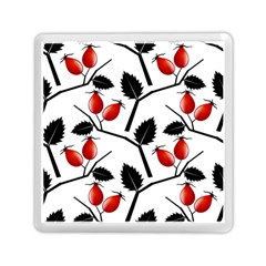 Rose Hip Pattern Branches Autumn Memory Card Reader (square) by Hannah976