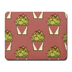 Cactus Pattern Background Texture Small Mousepad by Hannah976