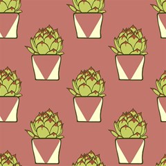 Cactus Pattern Background Texture Play Mat (rectangle) by Hannah976