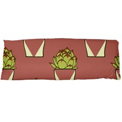 Cactus Pattern Background Texture Body Pillow Case Dakimakura (two Sides) by Hannah976