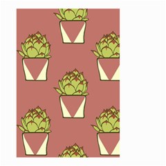 Cactus Pattern Background Texture Small Garden Flag (two Sides) by Hannah976