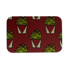 Cactus Pattern Background Texture Open Lid Metal Box (silver)   by Hannah976