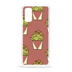 Cactus Pattern Background Texture Samsung Galaxy S20 6 2 Inch Tpu Uv Case by Hannah976