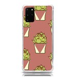 Cactus Pattern Background Texture Samsung Galaxy S20Plus 6.7 Inch TPU UV Case Front