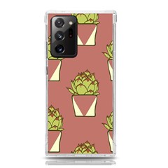 Cactus Pattern Background Texture Samsung Galaxy Note 20 Ultra Tpu Uv Case by Hannah976