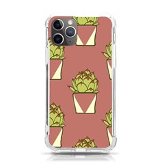 Cactus Pattern Background Texture Iphone 11 Pro 5 8 Inch Tpu Uv Print Case by Hannah976