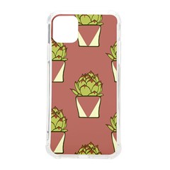 Cactus Pattern Background Texture Iphone 11 Pro Max 6 5 Inch Tpu Uv Print Case