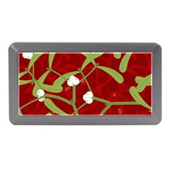 Mistletoe Christmas Texture Advent Memory Card Reader (Mini)