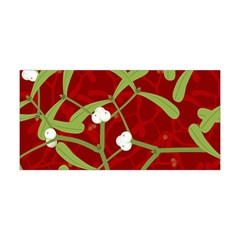 Mistletoe Christmas Texture Advent Yoga Headband