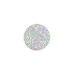 Dots Color Rows Columns Background 1  Mini Magnets by Hannah976