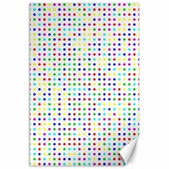 Dots Color Rows Columns Background Canvas 24  X 36  by Hannah976