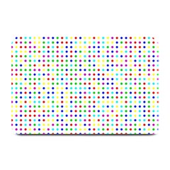 Dots Color Rows Columns Background Plate Mats by Hannah976