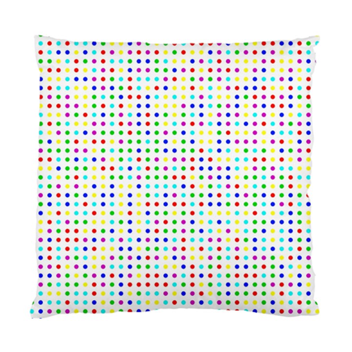 Dots Color Rows Columns Background Standard Cushion Case (One Side)