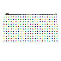 Dots Color Rows Columns Background Pencil Case by Hannah976