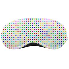 Dots Color Rows Columns Background Sleep Mask