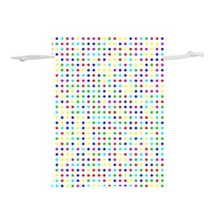 Dots Color Rows Columns Background Lightweight Drawstring Pouch (s) by Hannah976