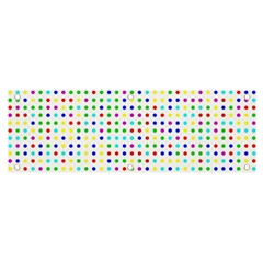 Dots Color Rows Columns Background Banner And Sign 6  X 2  by Hannah976