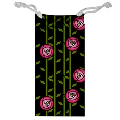 Rose Abstract Rose Garden Jewelry Bag by Hannah976