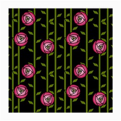 Rose Abstract Rose Garden Medium Glasses Cloth by Hannah976