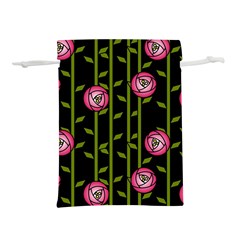 Rose Abstract Rose Garden Lightweight Drawstring Pouch (s) by Hannah976