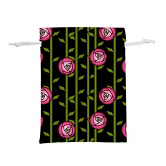 Rose Abstract Rose Garden Lightweight Drawstring Pouch (l) by Hannah976