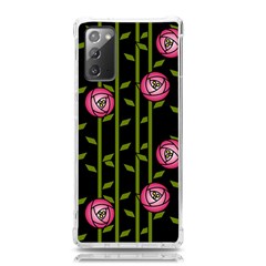 Rose Abstract Rose Garden Samsung Galaxy Note 20 Tpu Uv Case by Hannah976