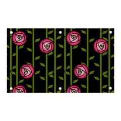 Rose Abstract Rose Garden Banner And Sign 5  X 3  by Hannah976