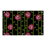 Rose Abstract Rose Garden Banner and Sign 5  x 3  Front