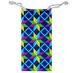 Pattern Star Abstract Background Jewelry Bag Front