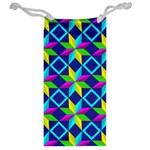 Pattern Star Abstract Background Jewelry Bag Back