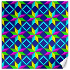 Pattern Star Abstract Background Canvas 12  X 12  by Hannah976