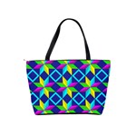 Pattern Star Abstract Background Classic Shoulder Handbag Back