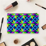 Pattern Star Abstract Background Cosmetic Bag (Medium) Back