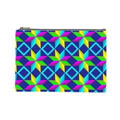 Pattern Star Abstract Background Cosmetic Bag (large)