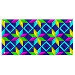 Pattern Star Abstract Background Banner and Sign 6  x 3  Front