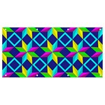 Pattern Star Abstract Background Banner and Sign 8  x 4  Front