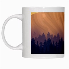 Landscape Nature Mountains Sky White Mug by Hannah976