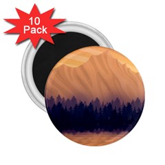 Landscape Nature Mountains Sky 2 25  Magnets (10 Pack)  by Hannah976