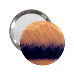 Landscape Nature Mountains Sky 2 25  Handbag Mirrors by Hannah976