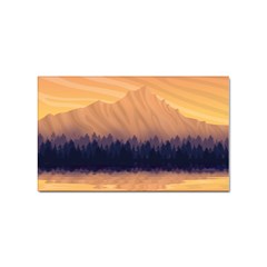 Landscape Nature Mountains Sky Sticker (rectangular) by Hannah976